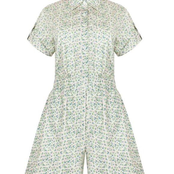 Hunter Bell Reed Jumpsuit (Vintage Floral), Size 8 - Picture 3 of 6